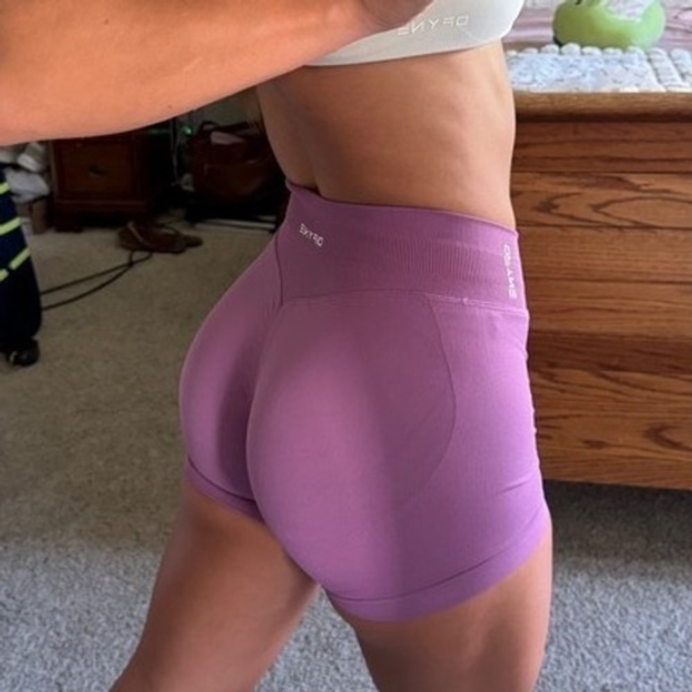 Dfyne impact shorts 4.5" grape medium